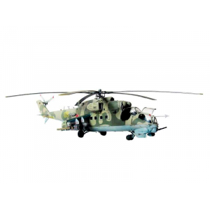 1:72 Сборная модель ZVEZDA Советский ударный вертолет Ми-24В/ВП "Крокодил", подарочный набор